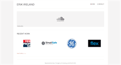 Desktop Screenshot of erikireland.com